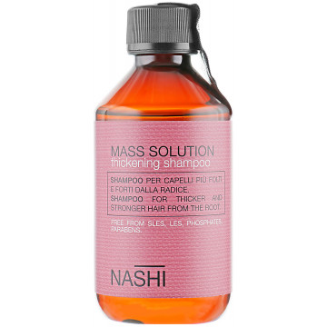 Купити - Nashi Argan Mass Solution Shampoo - Шампунь для потовщення волосся
