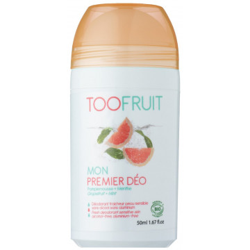 Купити - Toofruit Fresh Deodorant Sensetive Skin - Дезодорант "Мій перший део М'ята & Грейпфрут"