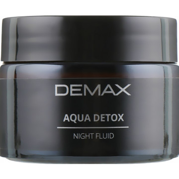 Купити - Demax Aqua Detox Night Fluid - Нічний крем «Аква детокс»