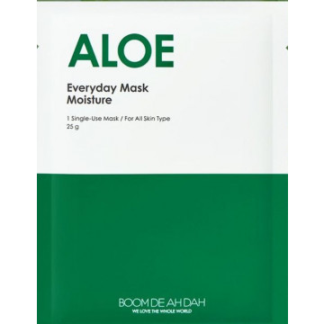 Купити - Boom De Ah Dah Everyday Mask Moisture Aloe - Зволожуюча маска для обличчя з алое