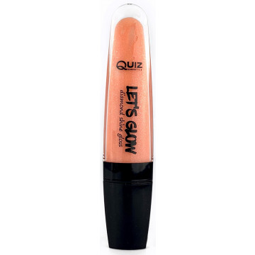Купити - Quiz Cosmetics Let's Glow Diamand Shine Lipgloss - Блиск для губ
