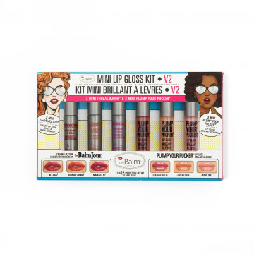 Купити - TheBalm Mini Lip Gloss Kit V2 - Набір міні блисків для губ