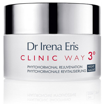 Купити - Dr. Irena Eris Clinic Way 3° Phytohormonal Rejuvenation Night Cream - Нічний крем для шкіри обличчя "Фітогормональне омолодження"