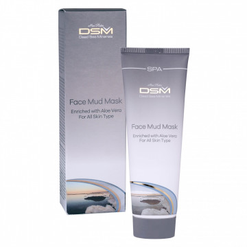 Купити - Mon Platin DSM Black Caviar Face Mud Mask - Зволожуюча грязьова маска для обличчя збагачена чорною ікрою