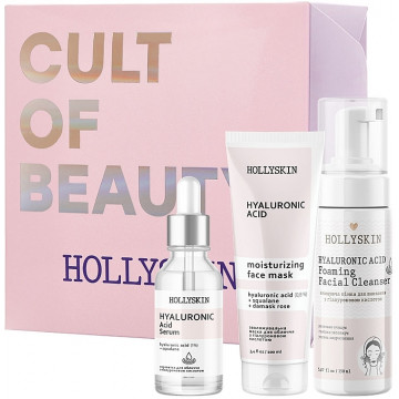 Купити - Hollyskin Hyaluronic Acid Intensive Care - Набір для обличчя з гіалуроновою кислотою