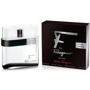 Купити - Salvatore Ferragamo F by Ferragamo Black Pour Homme - Туалетна вода