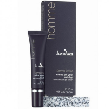 Купити - Jean D'Arcel Homme Dermo Confort Eуе Contour Сream-gel - Зволожуючий крем-гель для очей