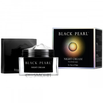 Купити - Sea of SPA Black Pearl Age Control Night Cream For All Skin Types 50 мл - Нічний крем для обличчя проти зморшок