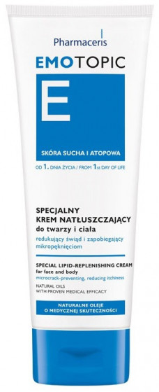 Pharmaceris E Emotopic Special Lipid-Replenishing Cream - Спеціальний крем для обличчя та тіла