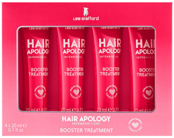 Lee Stafford Hair Apology Booster Treatment - Інтенсивне лікування для пошкодженого волосся