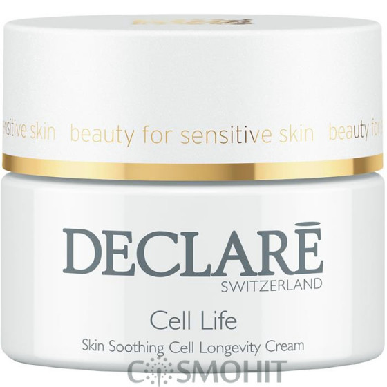 Declare Cell Life Soothing Cell Longevity Cream - Заспокійливий крем тривалої дії