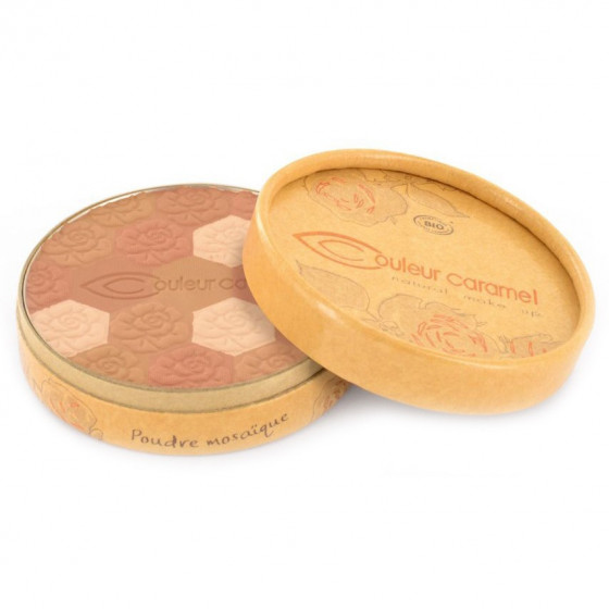 Couleur Caramel Powder - Пудра для обличчя "Мозаїка"