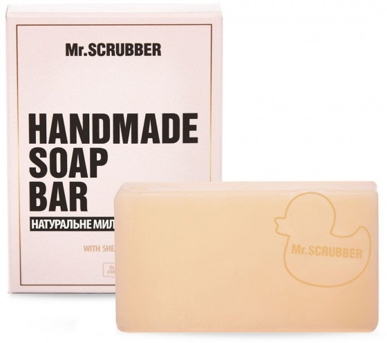 Mr.Scrubber Handmade Soap Bar "Mandarin" - Брускове мило ручної роботи в подарунковій коробці