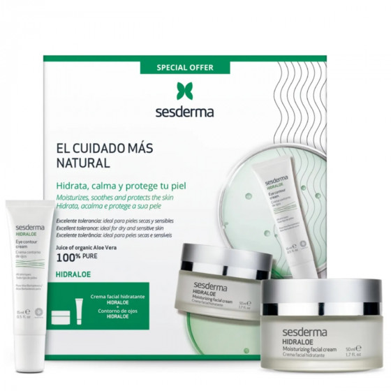 Sesderma Hidraloe Kit - Зволожуючий набір для обличчя