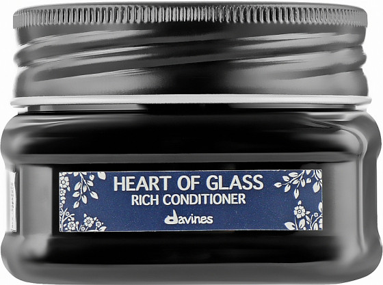 Davines Heart Of Glass Rich Conditioner - Зміцнюючий кондиціонер для блонду