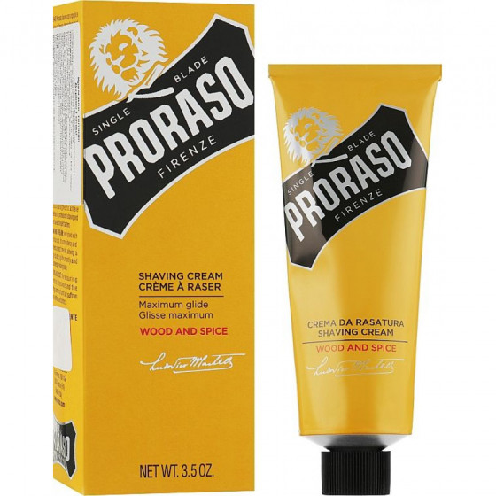 Proraso Wood and Spice Shaving Cream - Крем для гоління - 1