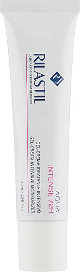 Rilastil Aqua Gel-Cream Intensive Moisturizer - Гель-крем для інтенсивного зволоження шкіри обличчя протягом 72 годин