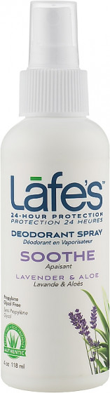 Lafe's Deodorant Spray Soothe Lavender & Aloe - Дезодорант-спрей Лаванда та Алое