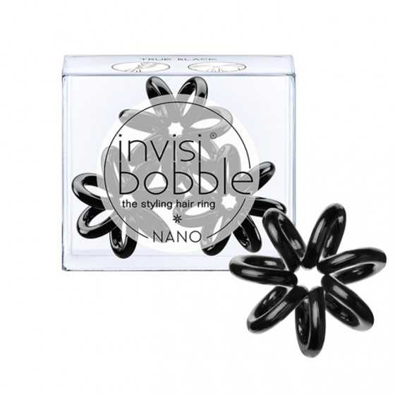Invisibobble Nano True Black - Гумки для волосся - 1