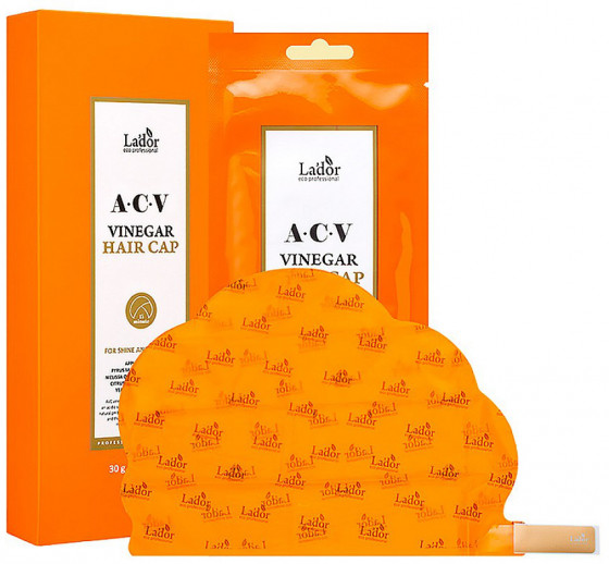 La'dor ACV Vinegar Hair Cap - Маска-шапочка для волосся з яблучним оцтом - 6