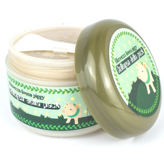 Elizavecca Green Piggy Collagen Jella Pack - Висококонцентрована колагенова маска для пружності та еластичності шкіри - 3