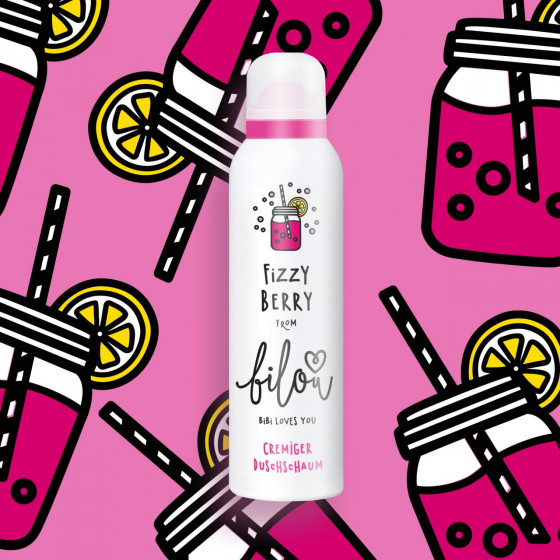 Bilou Fizzy Berry Shower Foam - Пінка для душу "Ігристі Ягоди" - 1