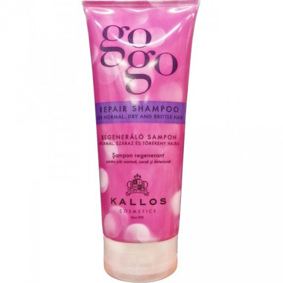 Kallos Gogo Repair Shampoo For Normal, Dry And Brittle Hair - Шампунь відновлюючий