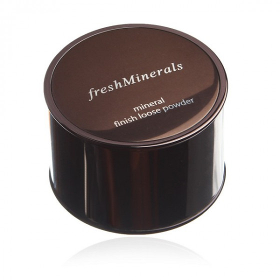 FreshMinerals Mineral Finish Loose Powder - Мінеральна фіксує розсипчаста пудра (Beige) - 1