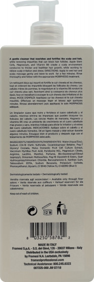 Framesi Morphosis Densifying Shampoo - Шампунь від випадіння волосся