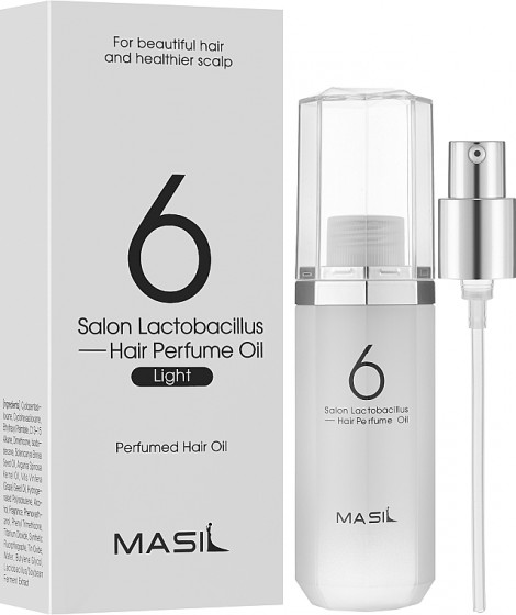 Masil 6 Salon Lactobacillus Light Perfumed Hair Oil - Парфумована олія для гладкості волосся