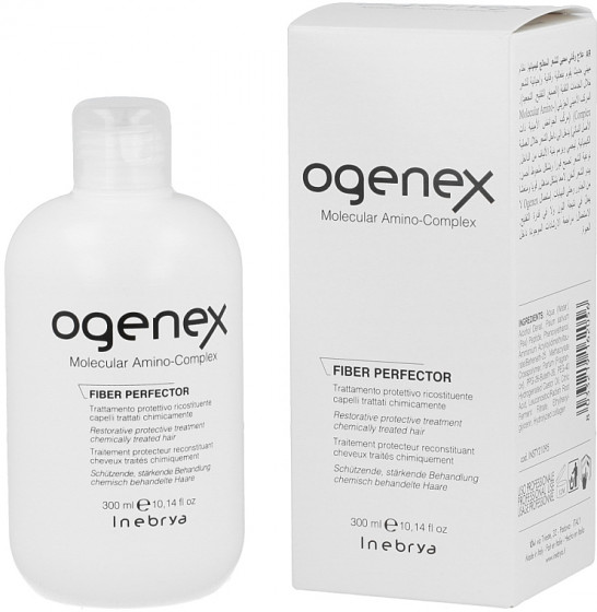 Inebrya Ogenex Fiber Perfector - Система відновлення, зміцнення та захисту волосся - 1