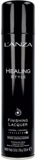 L'anza Healing Style Finishing Lacquer - Лак для волосся екстрасильної фіксації