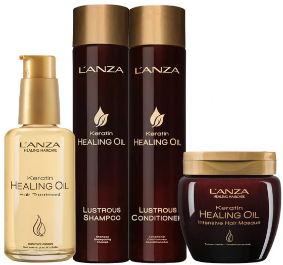 L'anza Keratin Healing Oil Hair Treatment - Кератиновий еліксир для сяйва волосся - 3
