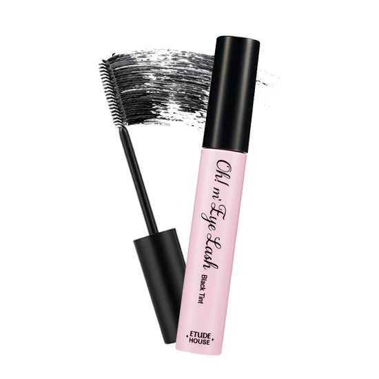 Etude House Oh M'eye Lash Black Tint - Чорна фінішна тінт-туш для вій - 1