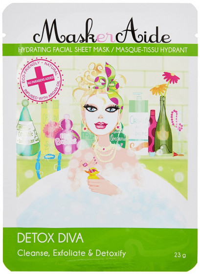 MaskerAide Detox Diva - Очищуюча детокс-маска для обличчя - 1