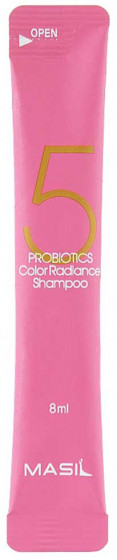 Masil 5 Probiotics Color Radiance Shampoo - Шампунь для волосся з пробіотиками для захисту кольору