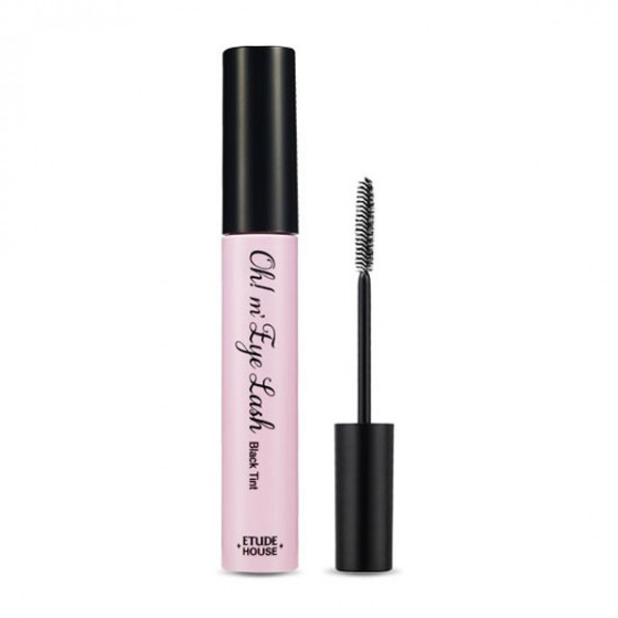 Etude House Oh M'eye Lash Black Tint - Чорна фінішна тінт-туш для вій - 2