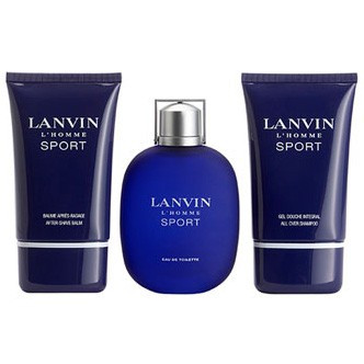 Lanvin L'Homme Sport - Подарунковий набір (EDT100+A/SH100+S/G100)