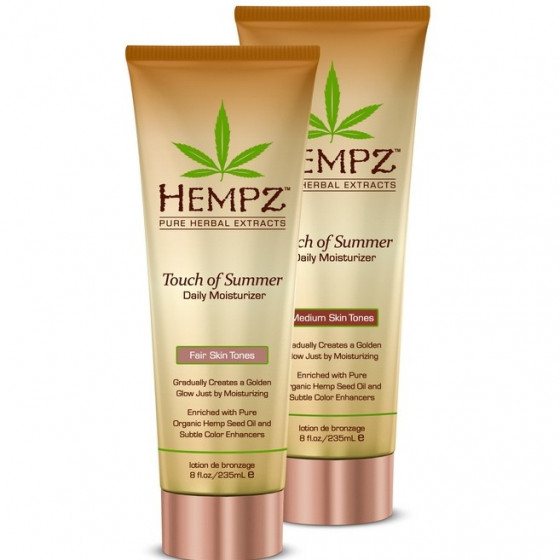 Hempz Touch of Summer Fair Moisturiser - Зволожуюче молочко для тіла з бронзантов темного відтінку