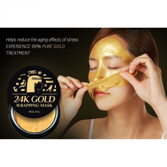 Esthetic House CP-1 Piolang 24K Gold Wrapping Mask - Маска для обличчя з 24К золотом - 4