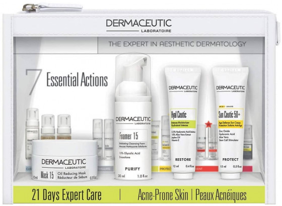 Dermaceutic 21-Day Expert Care Acne Kit - Набір проти акне