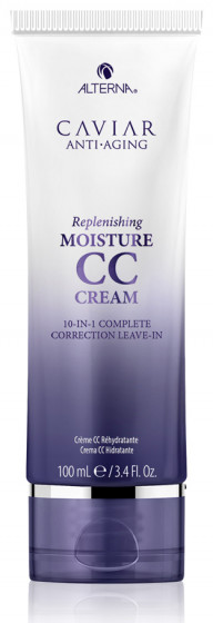 Alterna Caviar Anti-Aging Replenishing Moisture CC Cream - Незмивний термозахисний CC крем для зволоження і відновлення волосся з екстрактом чорної ікри
