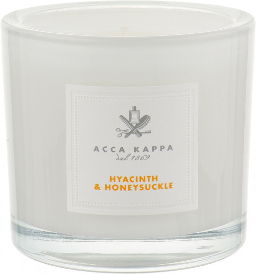 Acca Kappa Hyacinth & Honeysuckle Scented Candle - Ароматична свічка "Гіацинт і жимолість"