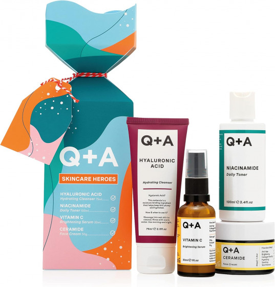 Q+A Skincare Heroes Gift Set - Подарунковий набір для досконалої шкіри - 4