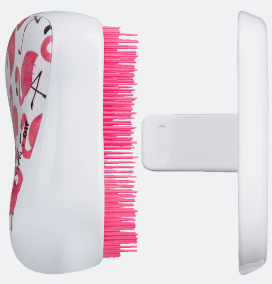 Tangle Teezer Compact Styler Flamingo Skinny Dip White - Щітка для волосся - 2