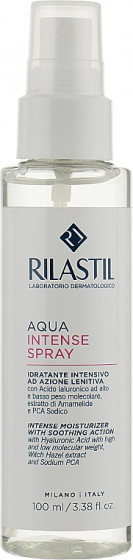 Rilastil Aqua Intense Spray - Інтенсивний зволожуючий спрей для обличчя