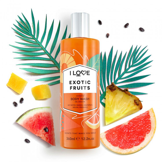  I Love Exotic Fruits Body Wash - Гель для душу "Екзотичні фрукти" - 1