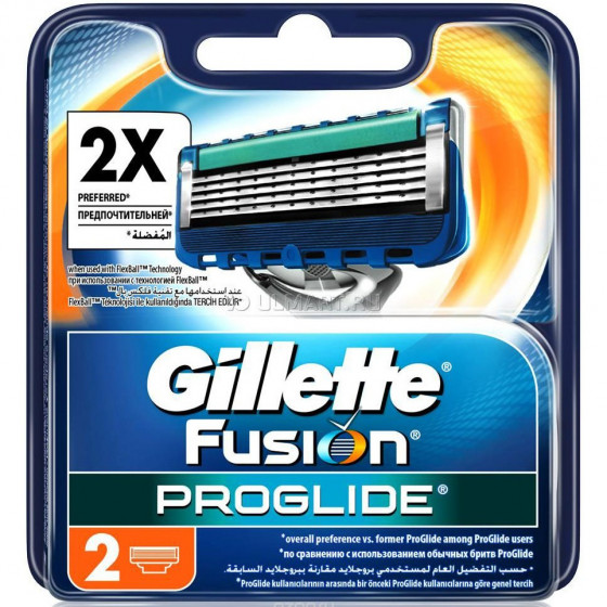 Gillette Fusion ProGlide - Змінні касети для гоління