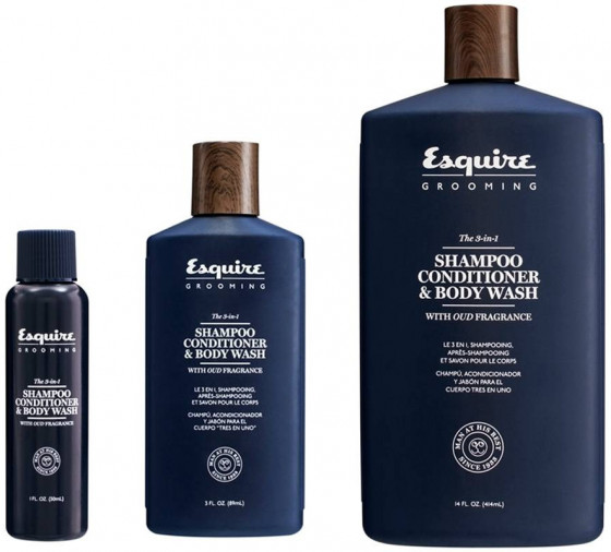 CHI Esquire Men 3 in 1 Hair & Body - Засіб 3 в 1 для волосся і тіла - 1