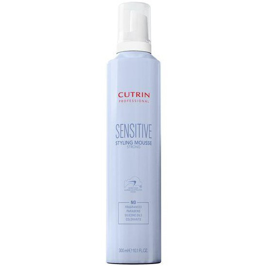 Cutrin Sensitiv Fragrance Free Styling Mousse Strong - Мус сильної фіксації без аромату